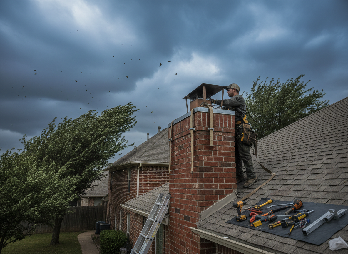 Chimney repair in Westcliff