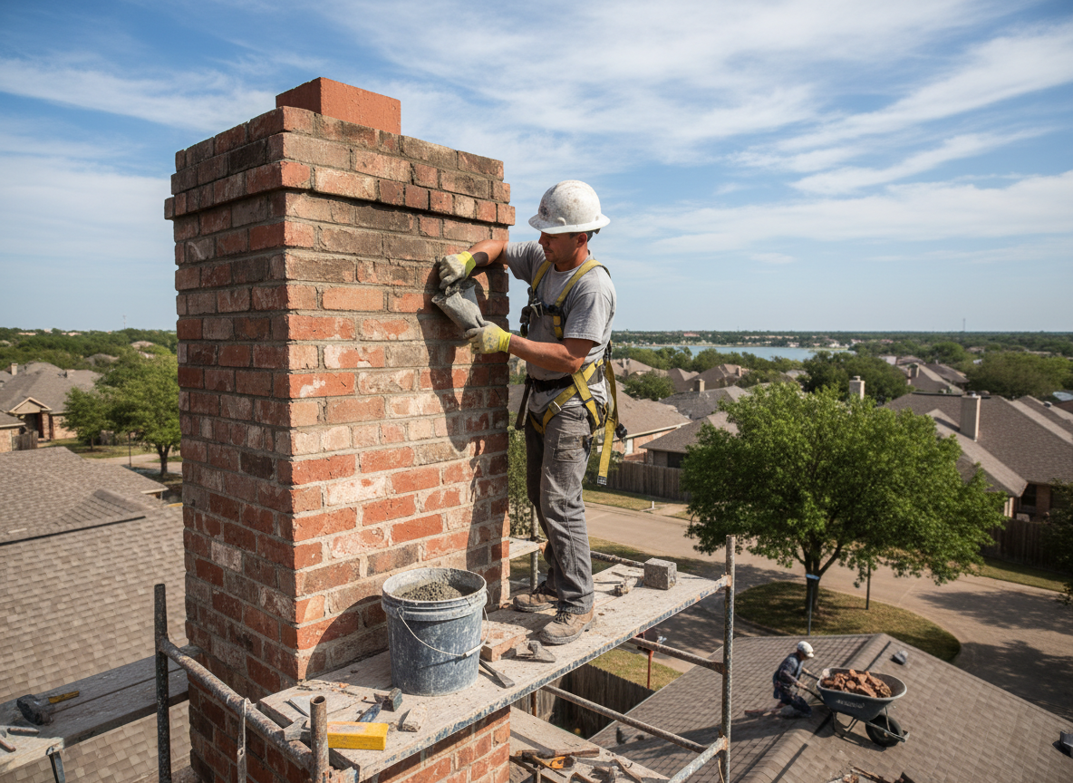 Chimney repair in Mont Del