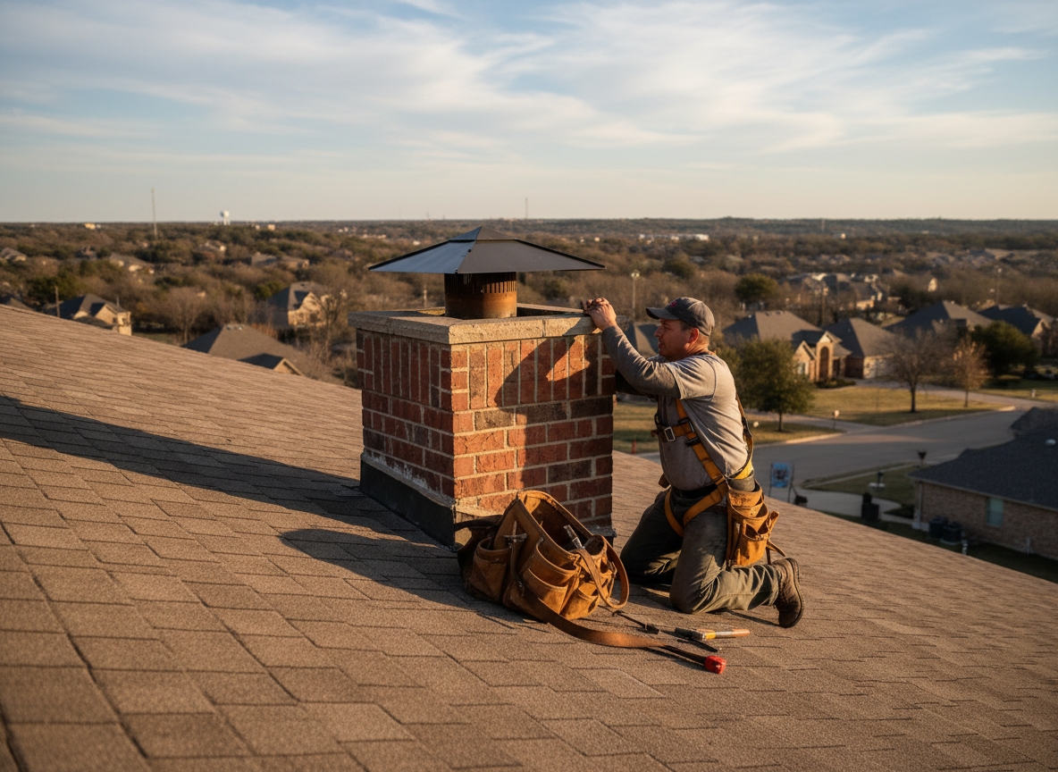 Chimney repair in Ridglea Hills
