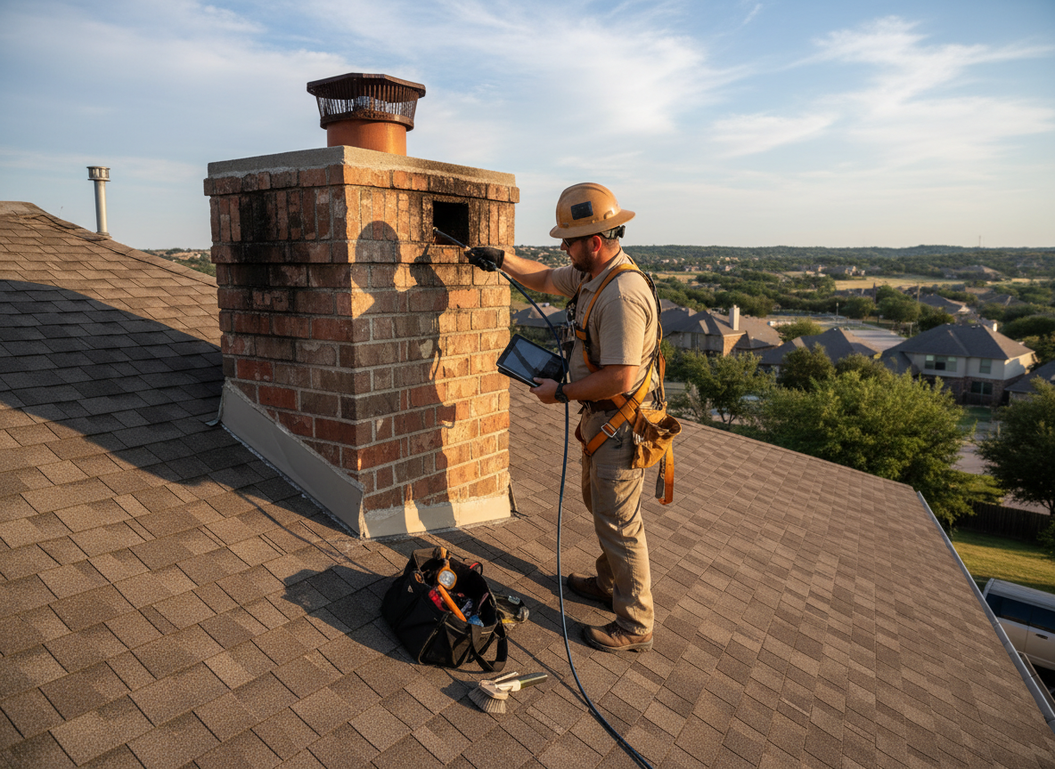 Chimney repair in Rolling Hills