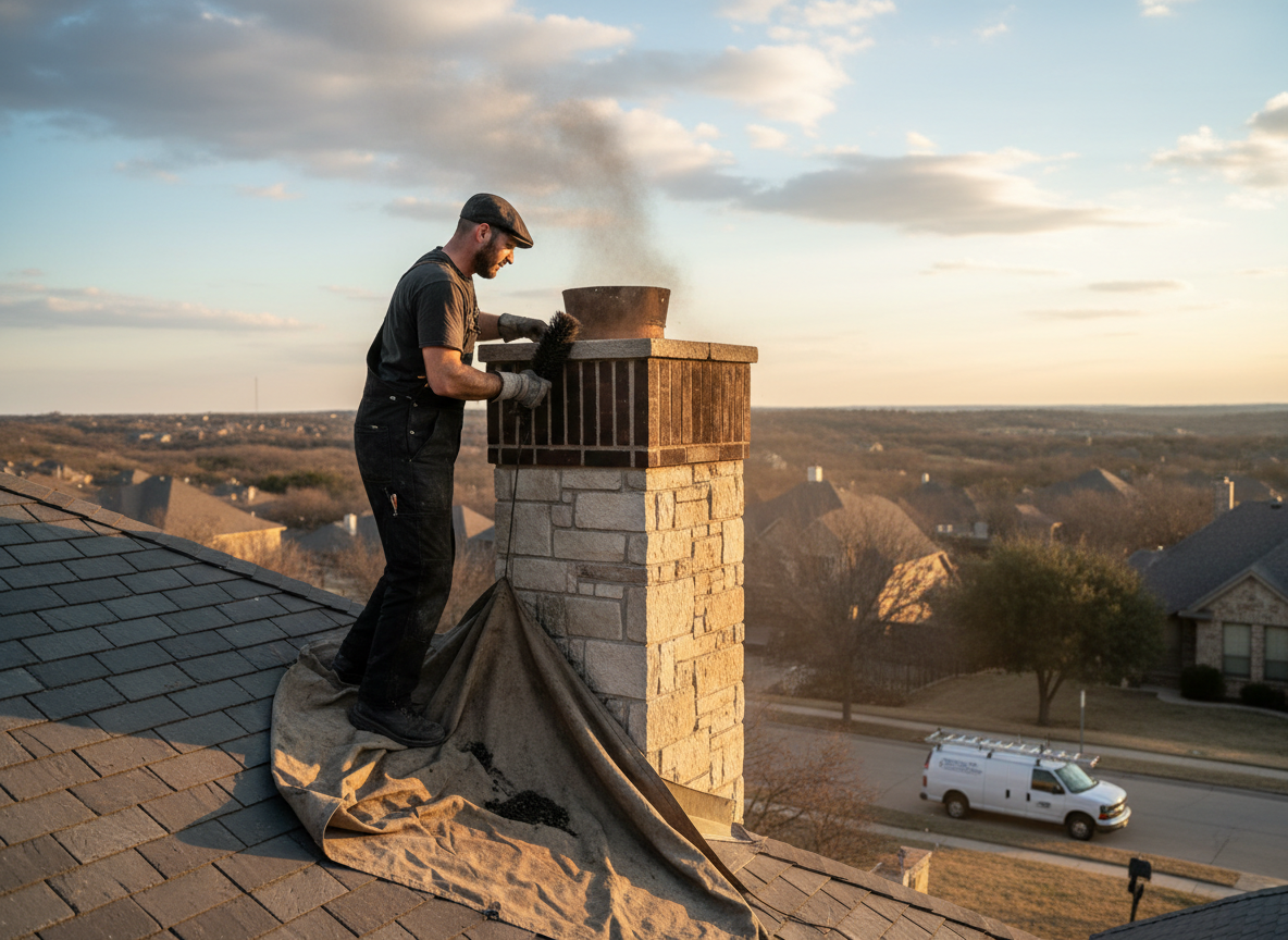 Chimney Repair in Benbrook Lake, TX 76126