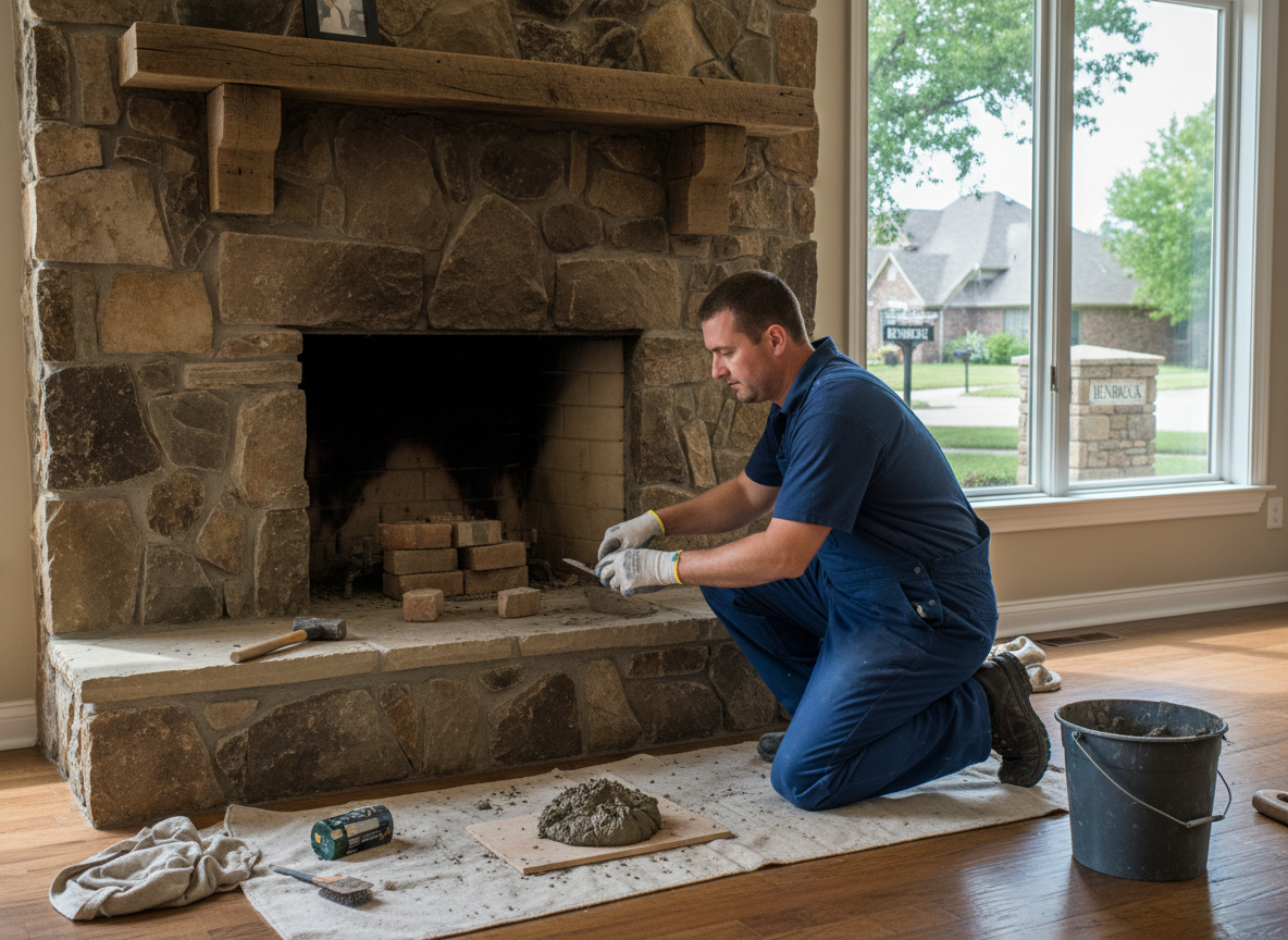 Chimney Repair in Clearview Hills, TX 76126